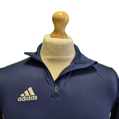 Adidas Navy White Activewear Sports Top Men's UK XS eu 46 G932