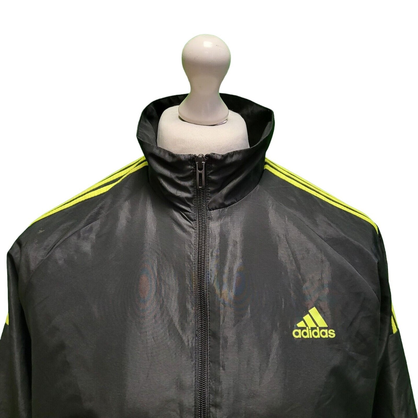 Adidas Black Long Sleeve Sports Track Jacket Men's UK L EU 54 H293