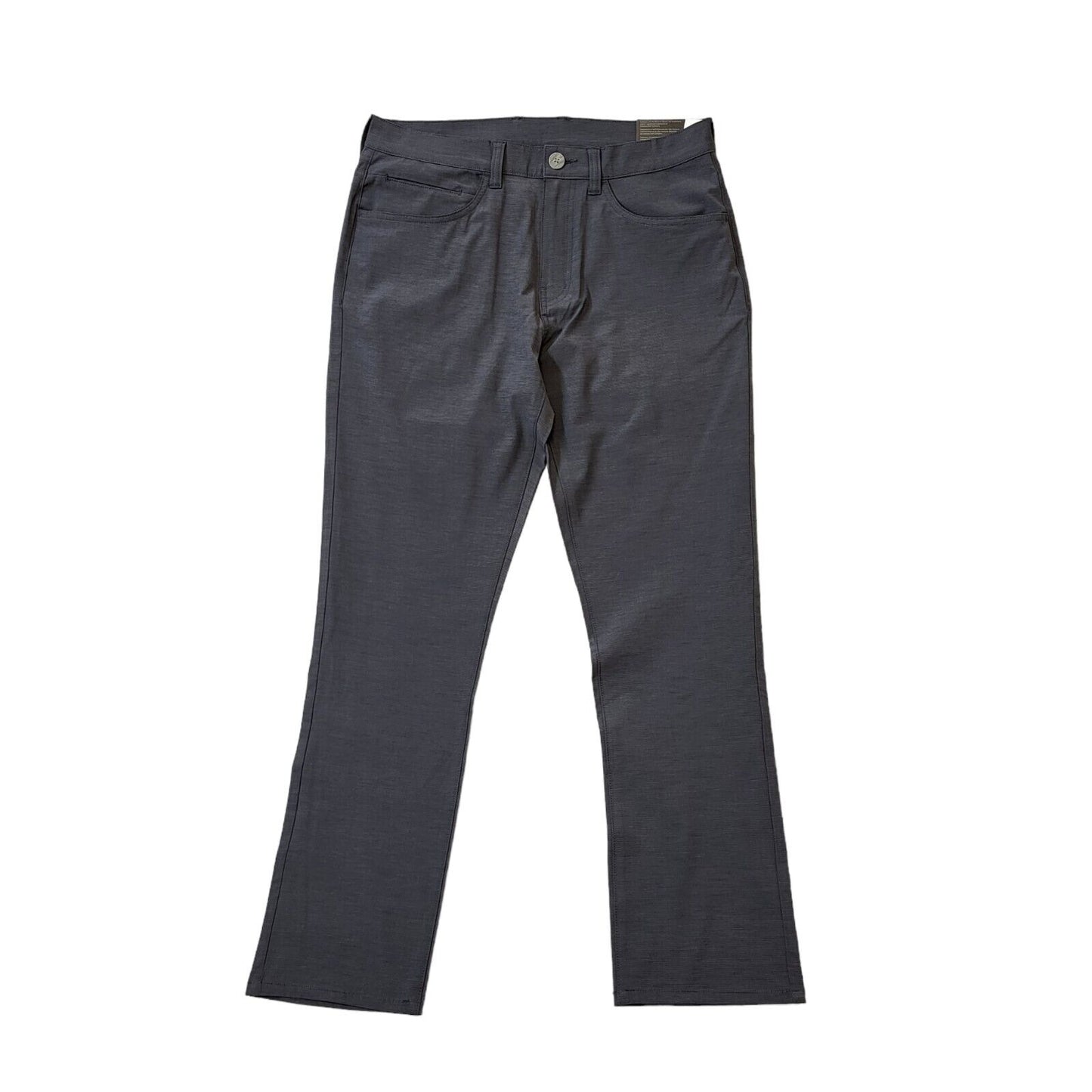 Callaway Grey Straight Zipper Golf Trousers Uk Men's M W32 L30 Bnwt G205