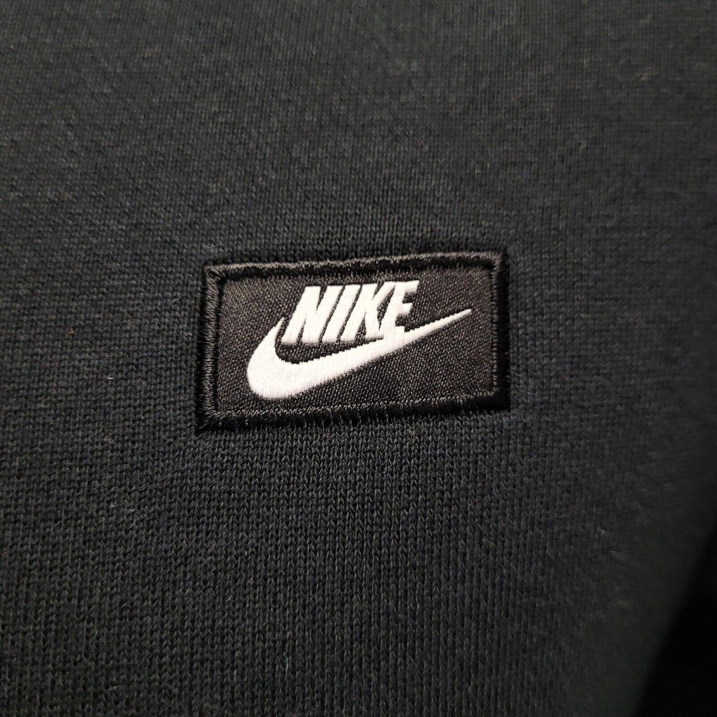 Nike Black Crew Neck Short Sleeve Sweatshirt uk Men's Small H740