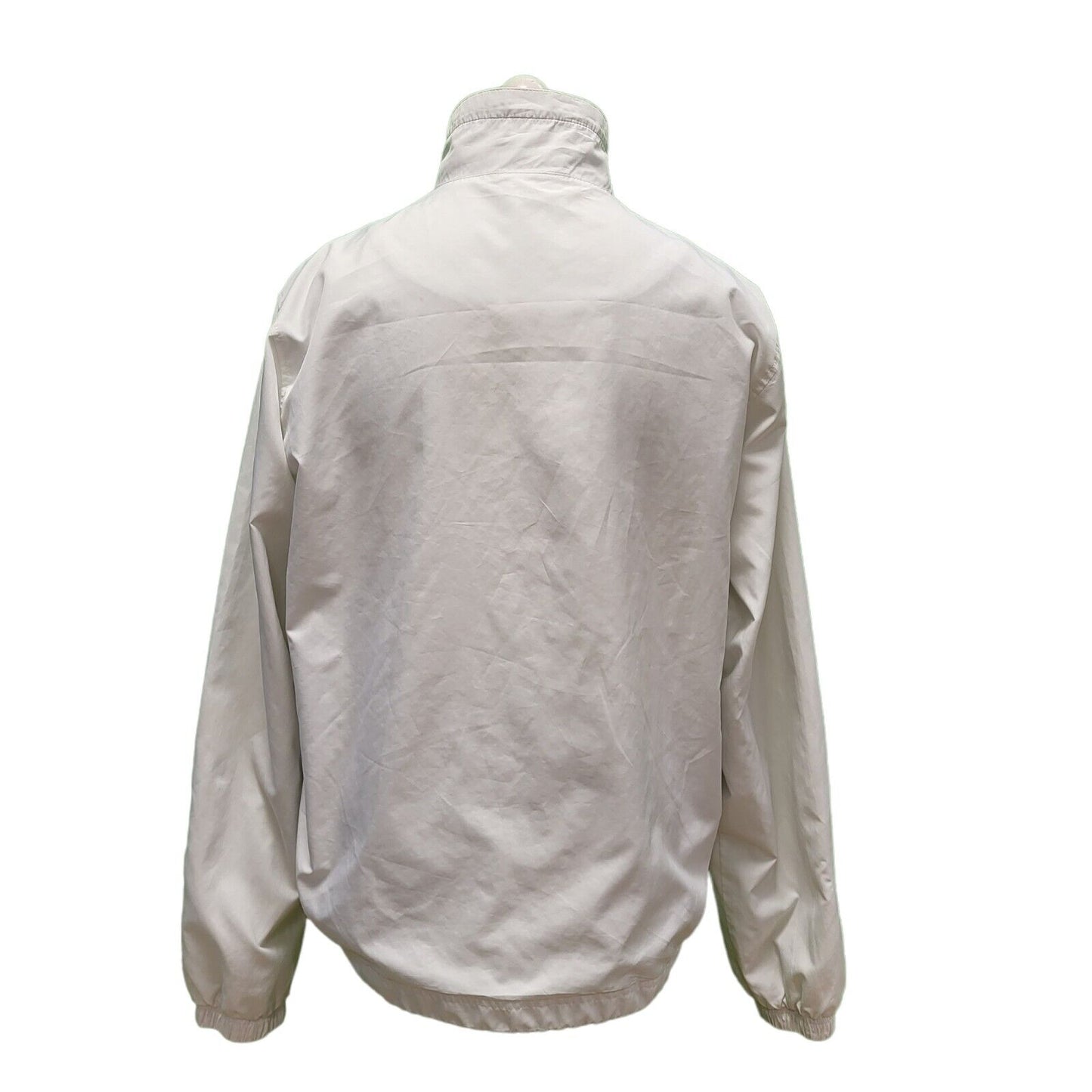 Nike White Black L/Sleeve Sports Lightweight Jacket UK Men's XL H927