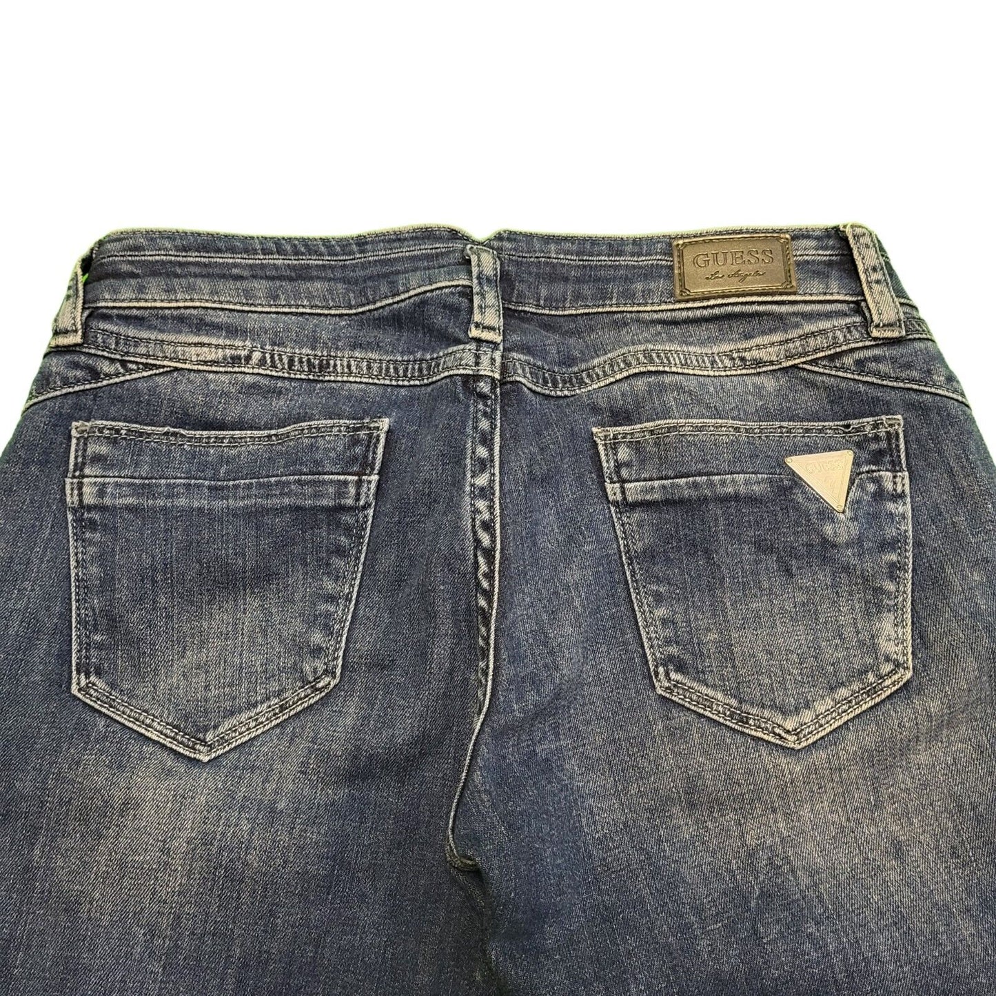 Guess Dark Blue Beverly Skinny Stretch Denim Jeans Women's uk S W25 L28 H659