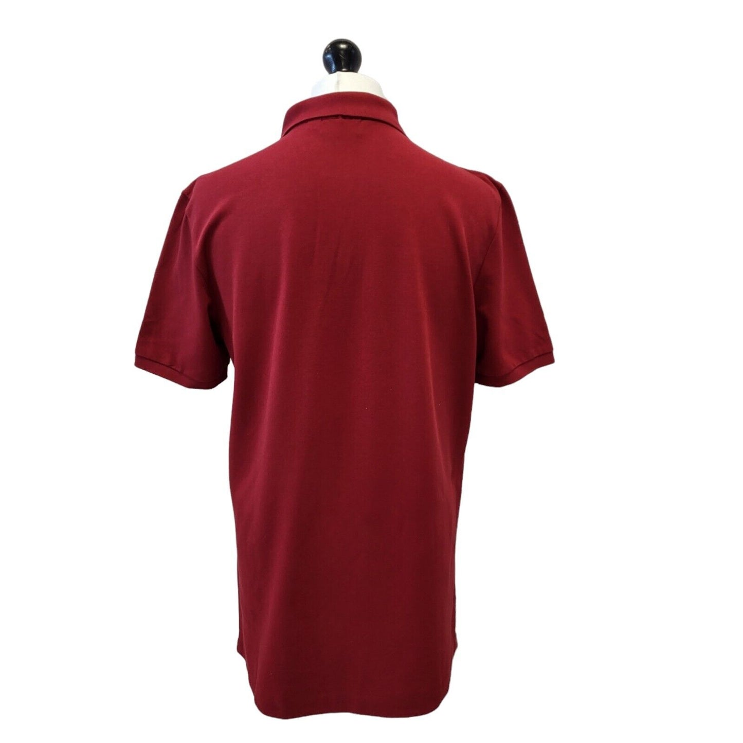 Lacoste Polo Top Red Short Sleeve Mens Size Uk 2XL G565
