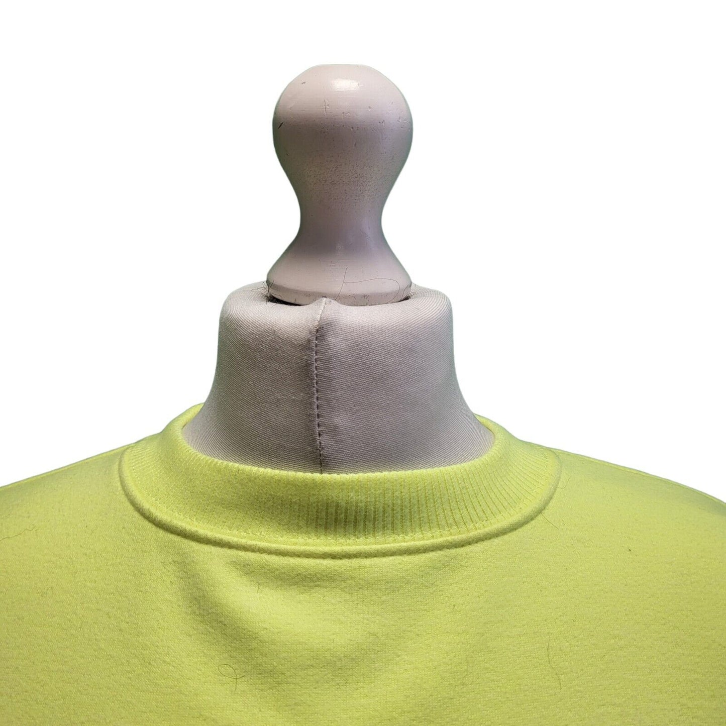 Tommy Jeans Yellow Spell Out Long Sleeve Sweatshirt Women's UK XS 8 EU 34 H142