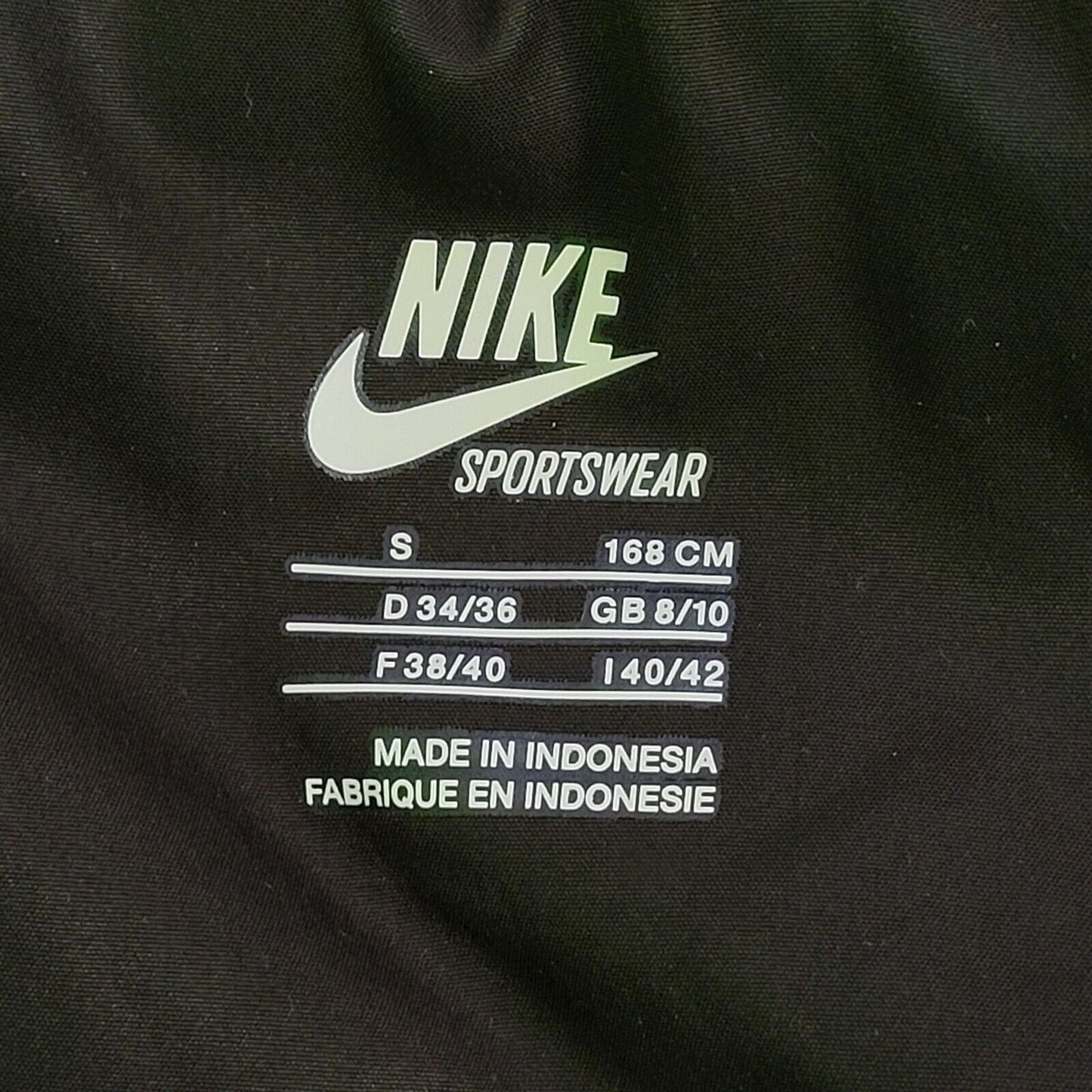 Nike Brown Zipped Hooded Sport Jacket Women's UK S 8 H615