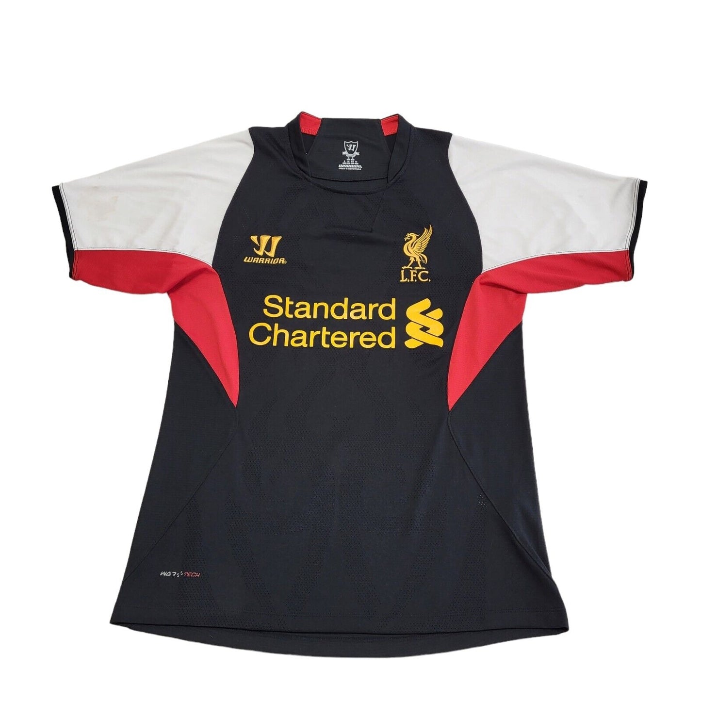 Warrior Black Red Liverpool 2012 3Rd Kit Football Shirt UK Men's S eu 46 F290