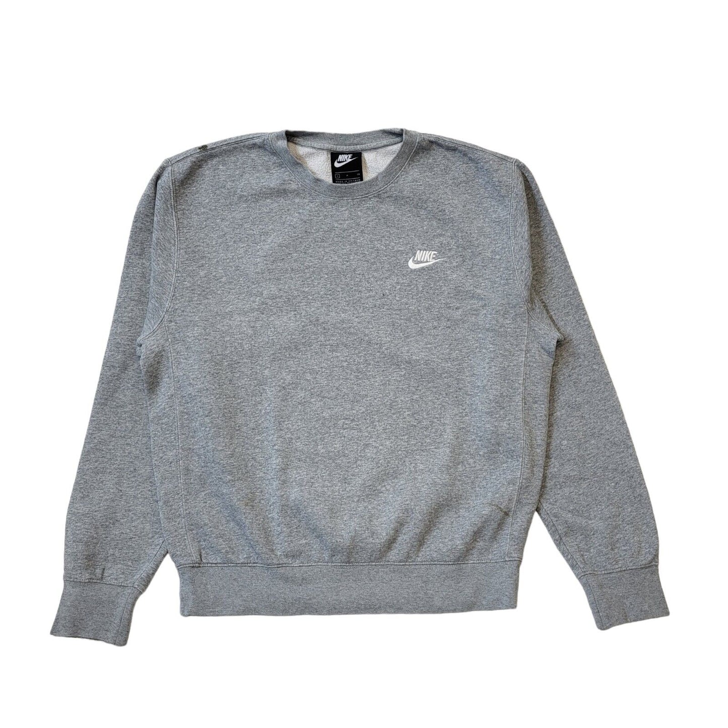 Nike Grey Long Sleeve Casual Sports Sweatshirt Men's UK S EU 48 H158
