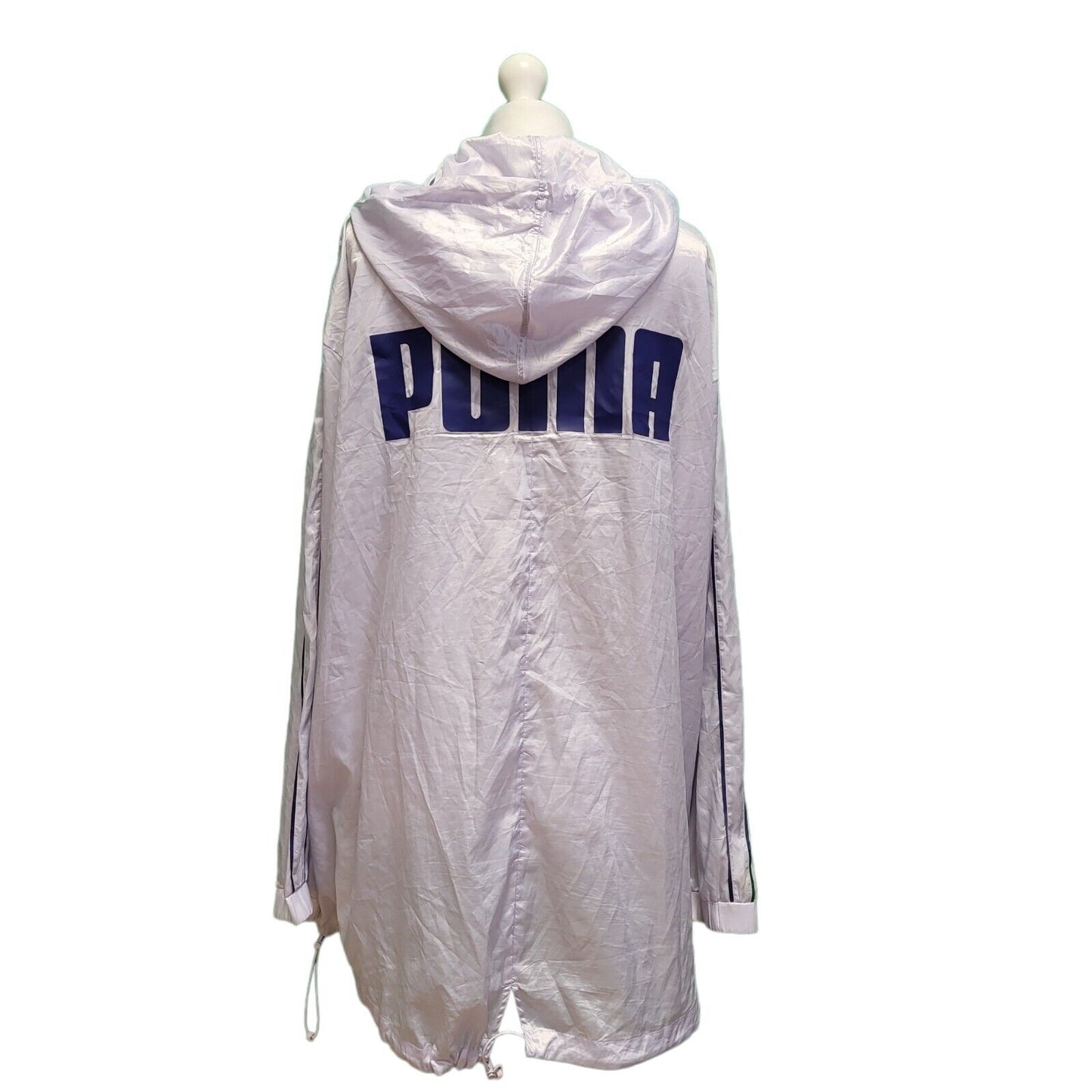 Puma Lightweight Hooded Windbreaker Hooded Track Jacket Women's UK 24 H61