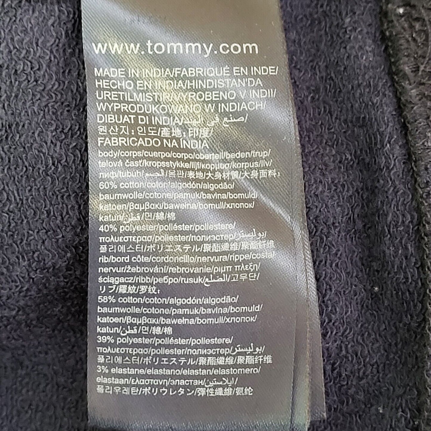 Tommy Hilfiger Blue Crew Neck Cotton sweatshirt UK Boy's 15-16 years 174 cm H737