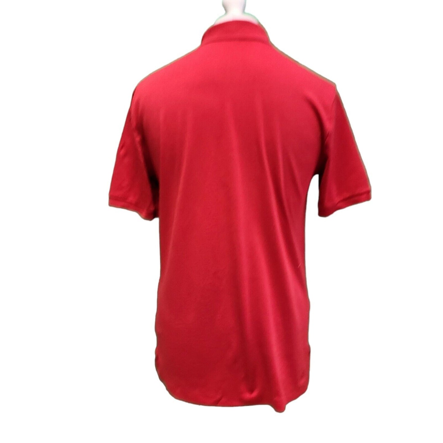 Polo Ralph Lauren Red Classic Fit S/Sleeve Polo Shirt Women's Uk XL 14 G769