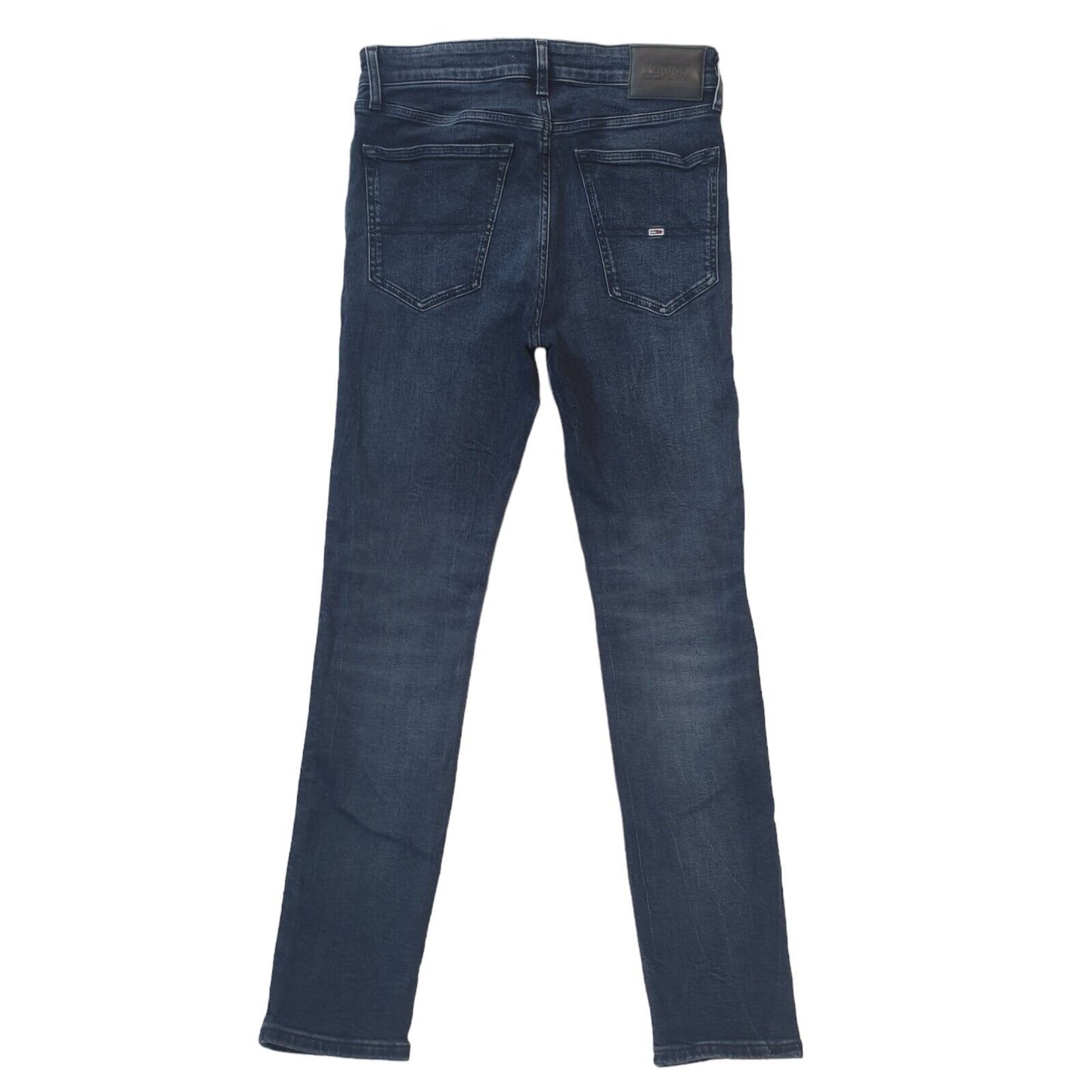 Tommy Hilfiger Dark Blue Skinny Slim Denim Jeans Uk Men's S W30 L31 G541
