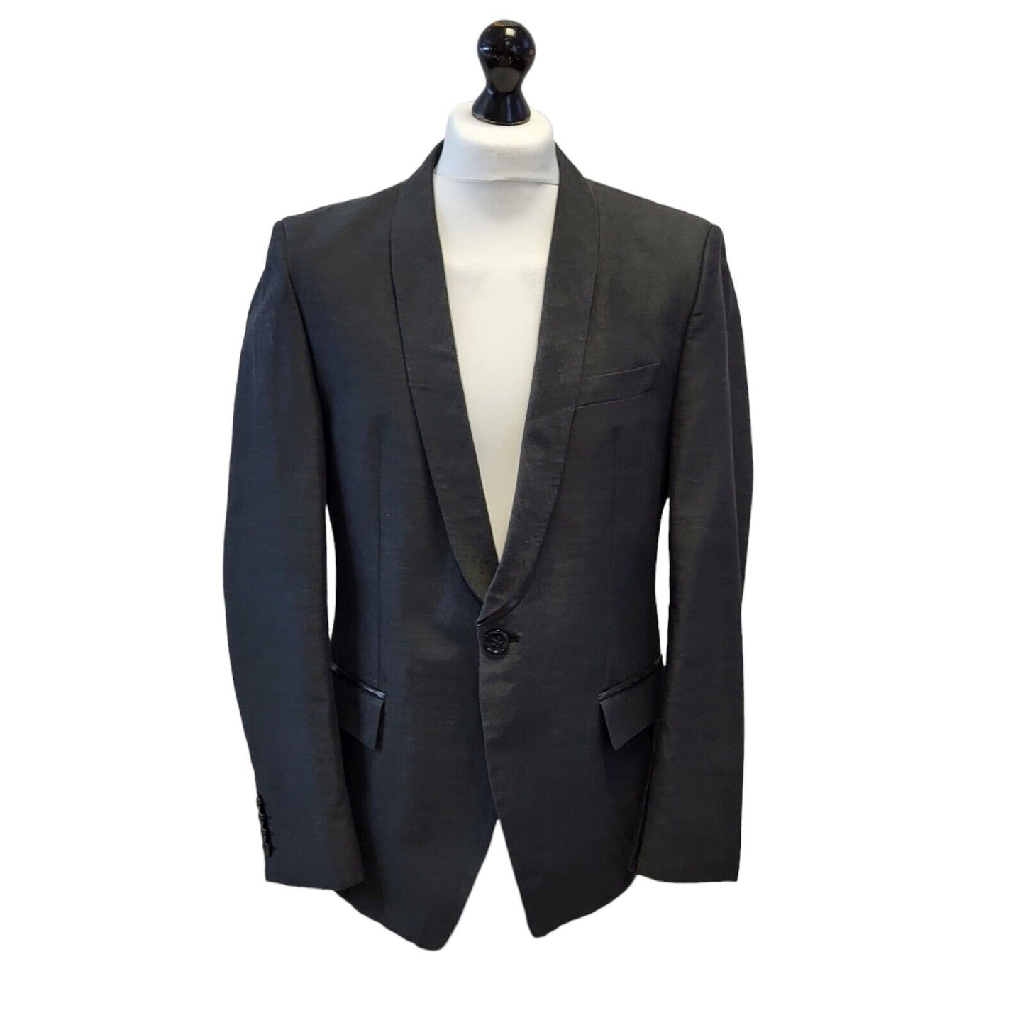 Hugo Boss Grey Suit Blazer Jacket Uk Men's L 42" G270