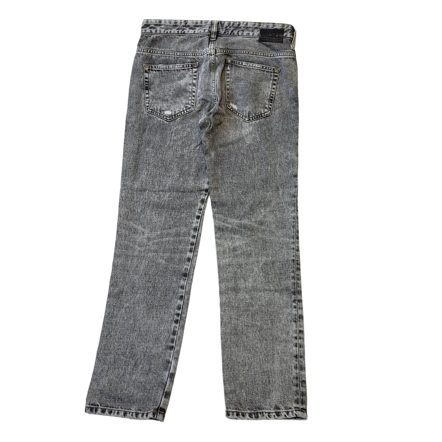 Diesel D-Rifty Grey Straight Denim Jeans UK Women's 8 W27 L32 Bnwt G428