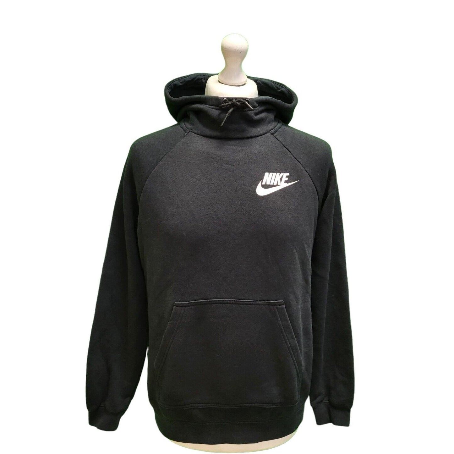 Nike Black Long Sleeve Casual Sweatshirt Hoodie Men's UK M EU 50 H592