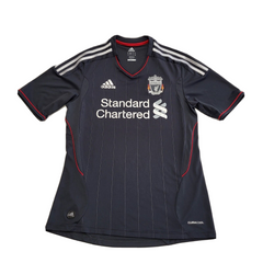 Adidas Black Liverpool 2011 3Rd Kit Football Shirt UK Men's S eu 46 F294
