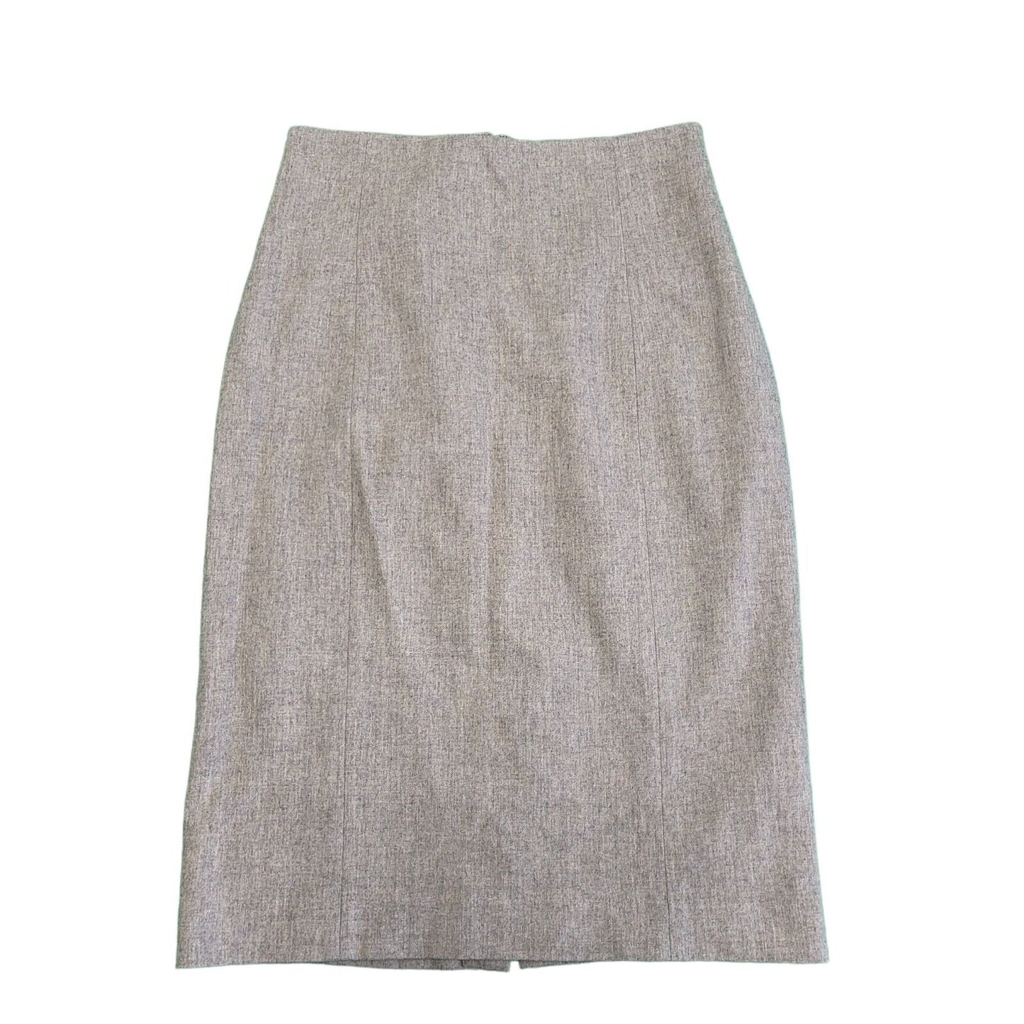 Polo Ralph Lauren Grey Wool Pockets Pencil Skirt Women's uk 8-10 us 4 W28 G809