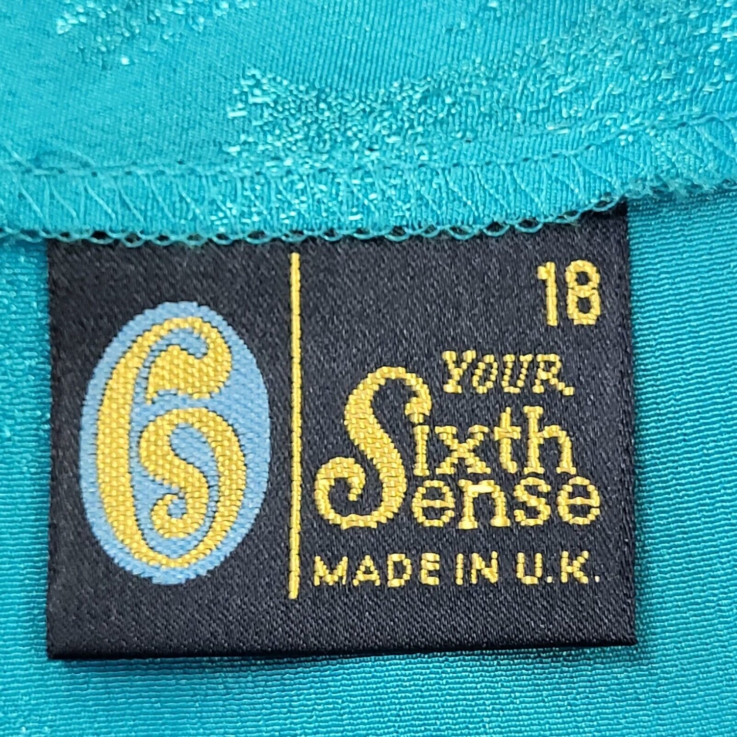 Your Sixth Sense Teal Short Sleeve Blouse Top Women's UK 3XL 18 H952