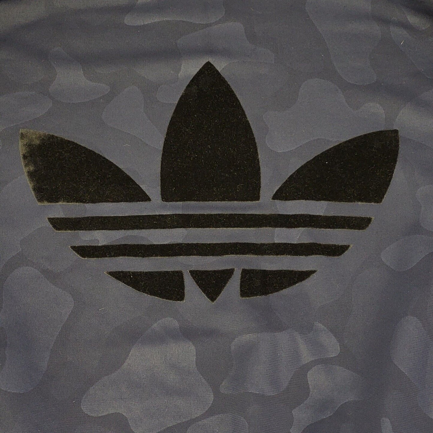 Adidas Dark Blue Patterned Tracksuit Track Jacket Women's Uk S 8 H92