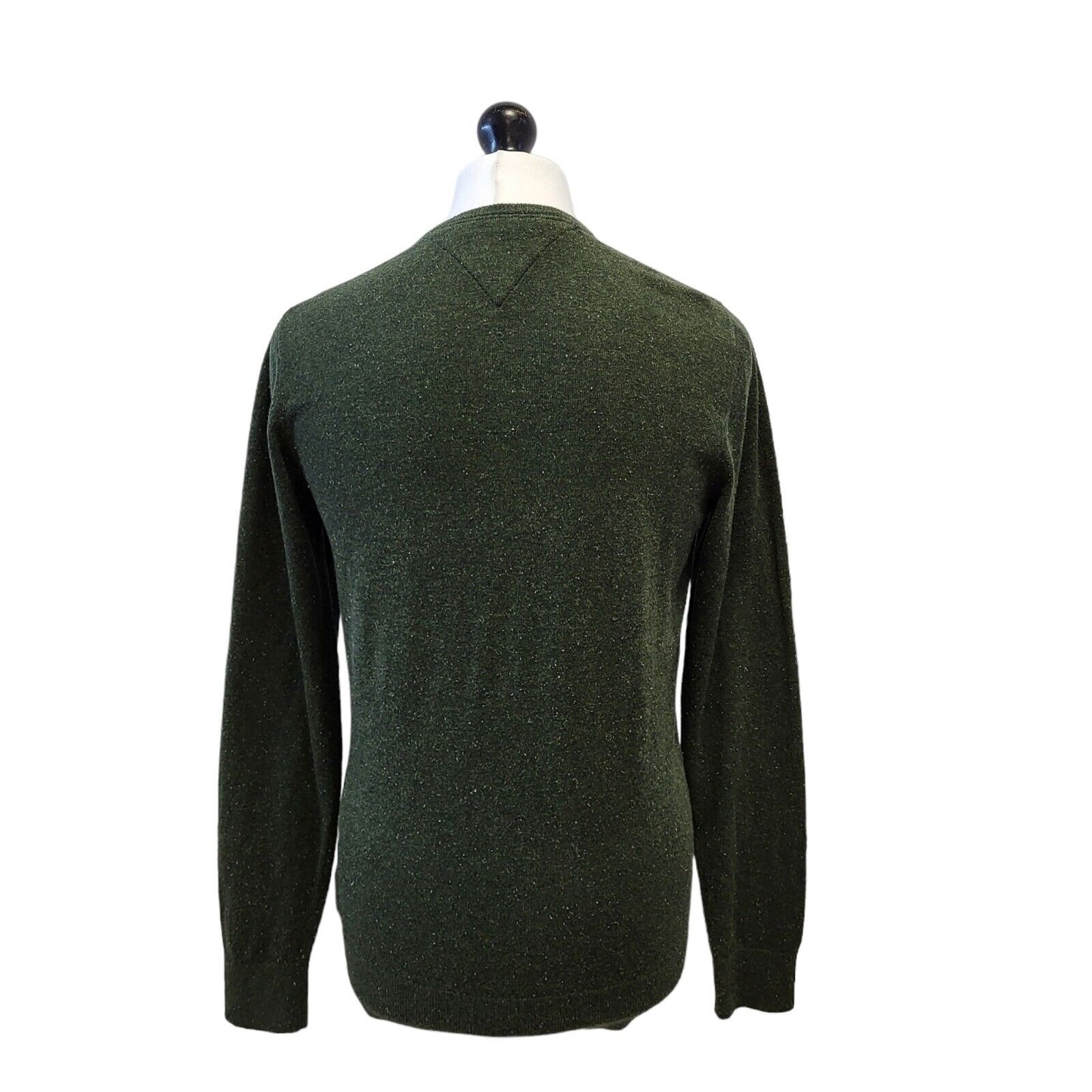 Tommy Hilfiger Jumper Crew Neck Green Mens UK S EU 48 G374