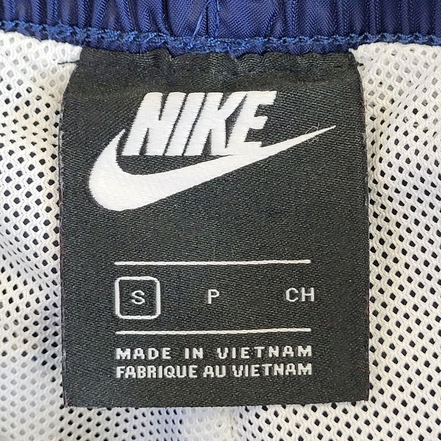 Nike Blue Red Tapered Jogger Tracksuit Bottoms Uk Men's S W30 L30 G535