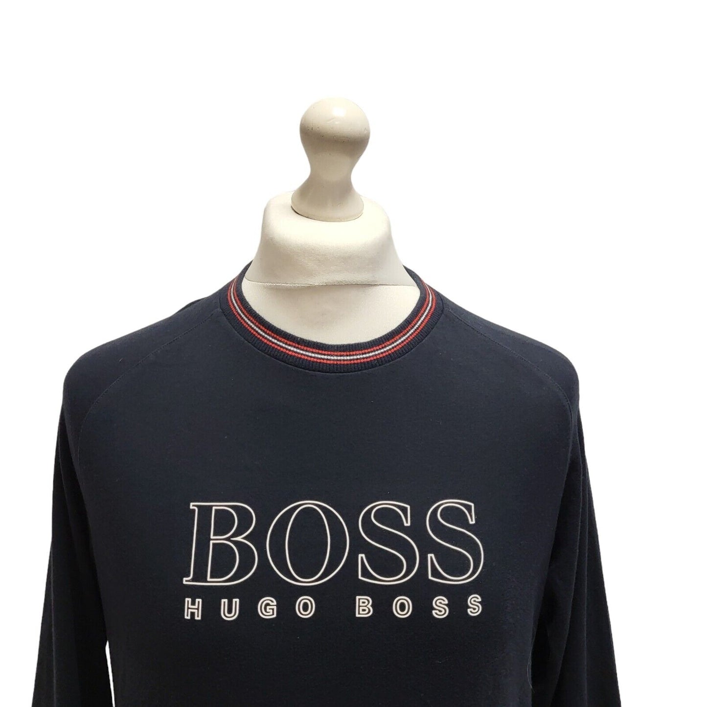 Hugo Boss Black Crew Neck Casual Sweatshirt Uk Men's Medium BB283