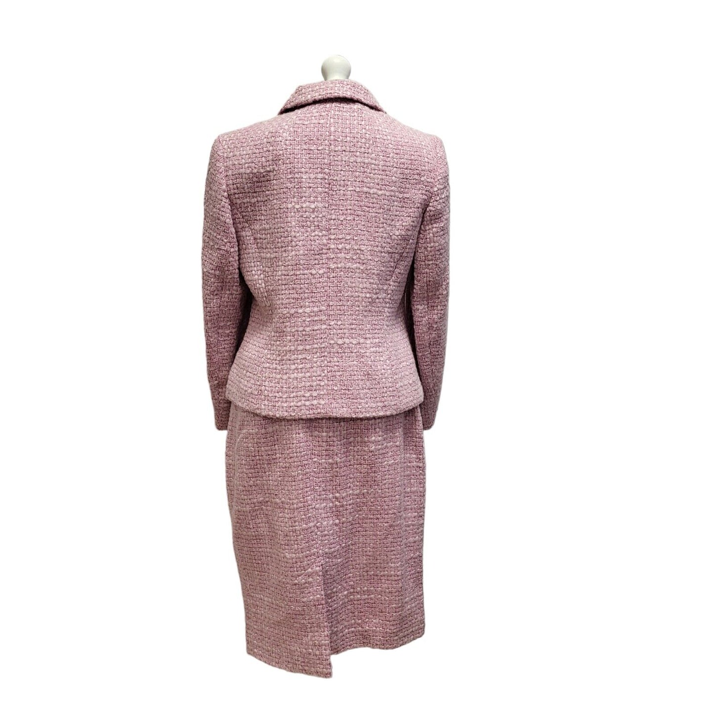 Minuet Pink Wool Blend Skirt (16) Suit Jacket (12) Women's Uk 12 Bnwt BB359
