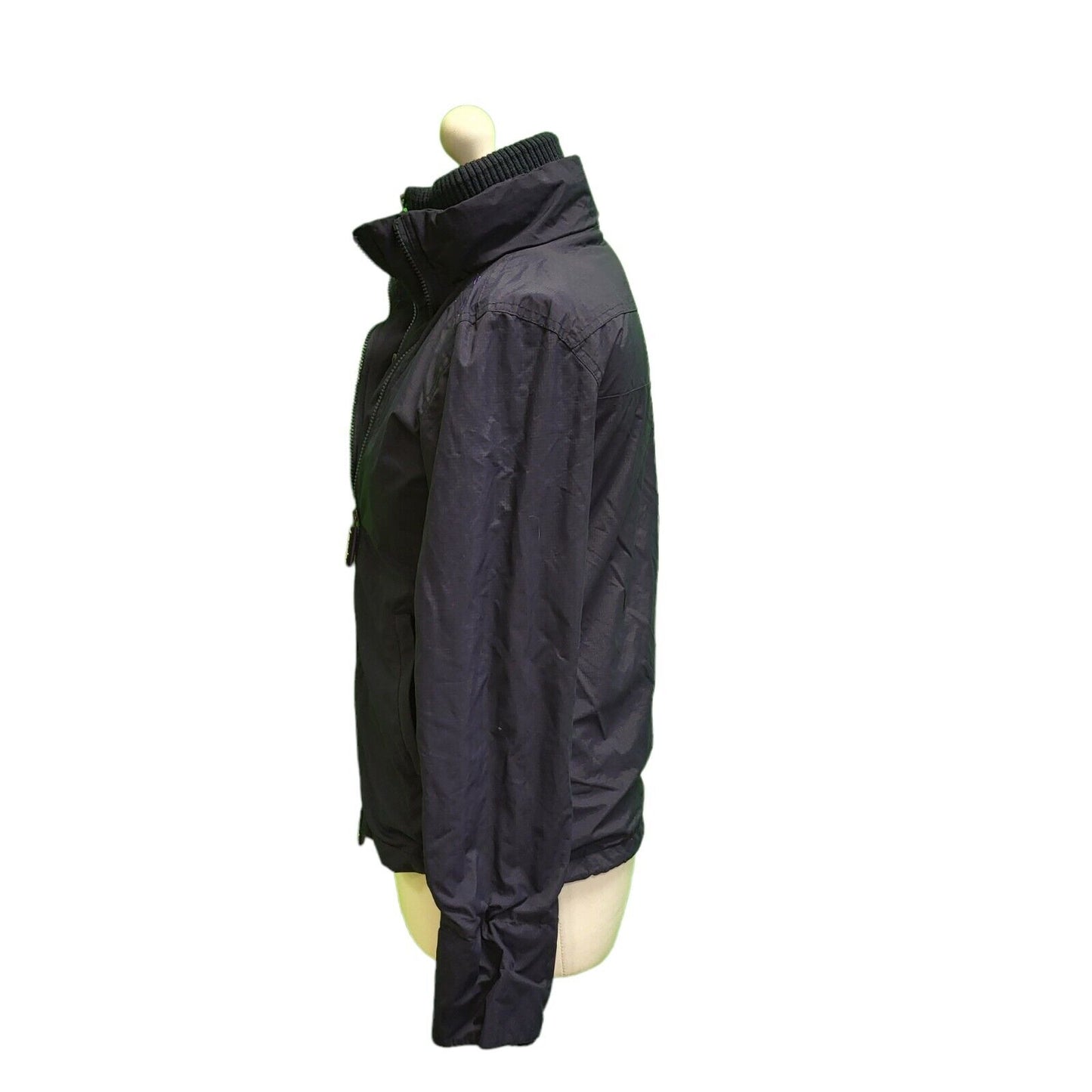 Superdry Wind Cheater Navy Blue Zipped Jacket Women's UK xS H608