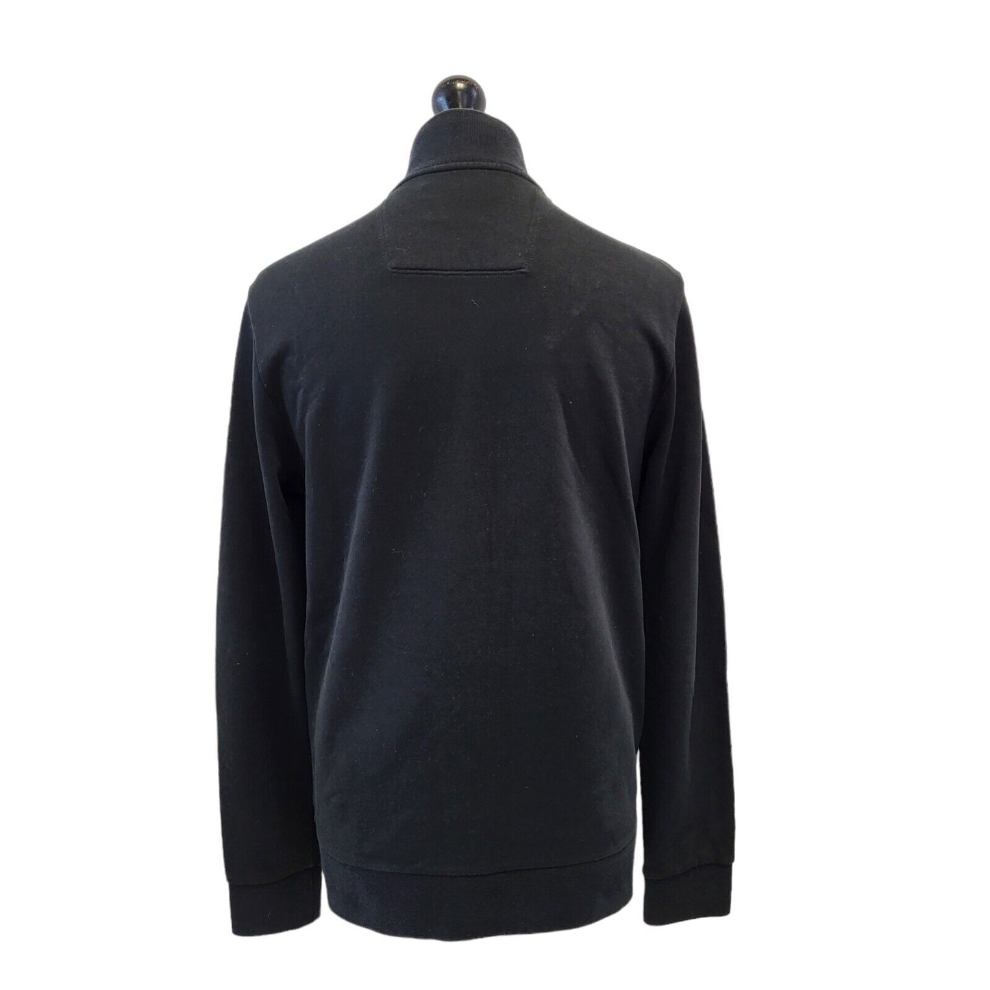 Ben Sherman Black Zipped Sports Tracksuit Top Uk Men's Large G461
