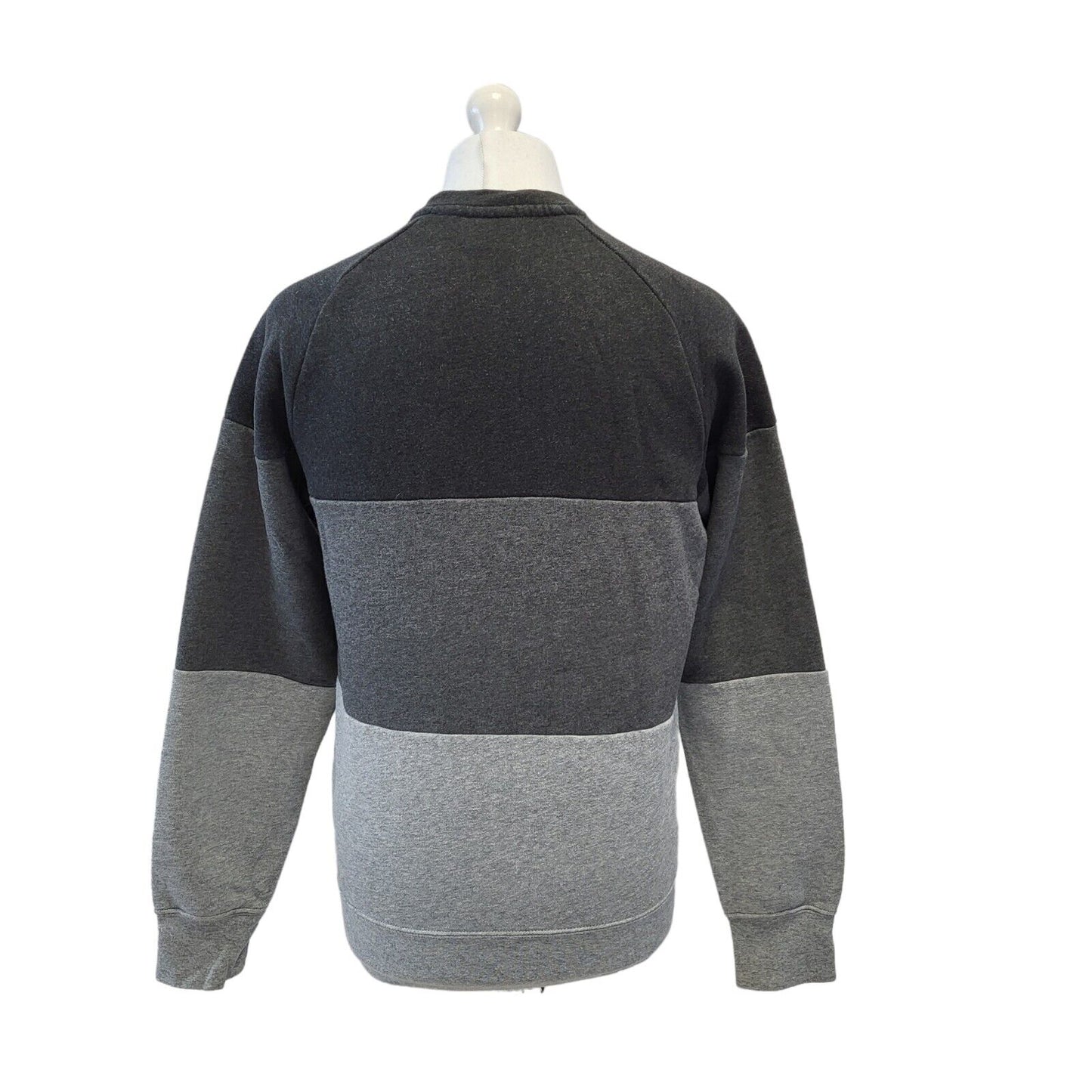 Nike Grey Spell Out Retro Long Sleeve Sweatshirt Men's Uk S H105