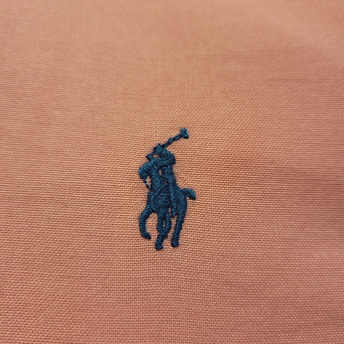 Ralph Lauren Salmon Pink Relaxed Fit Long Sleeve Shirt Men's UK S H128