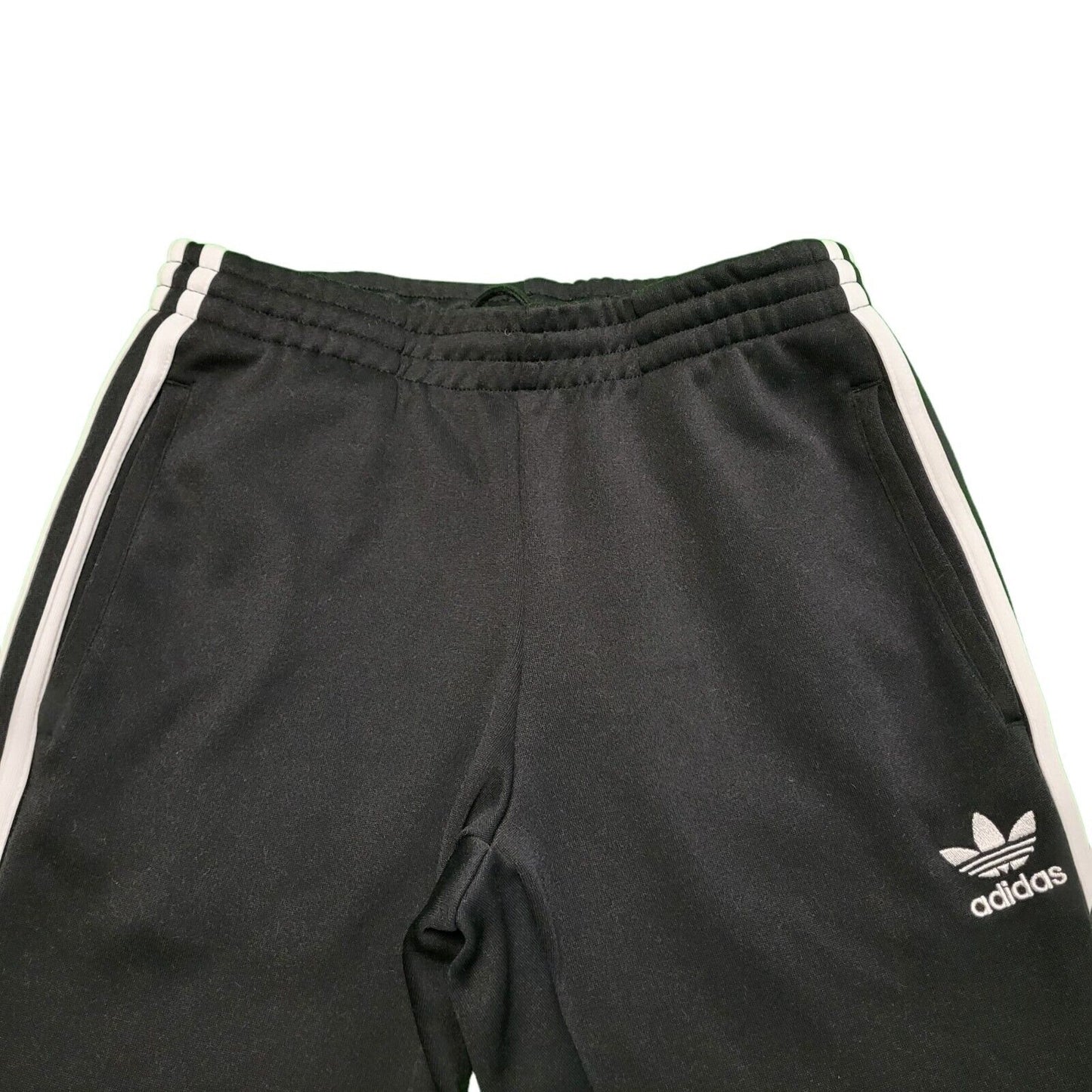 Adidas Black Drawstring Cuffed Jogging Bottoms Men's uk S W30 L29 H323