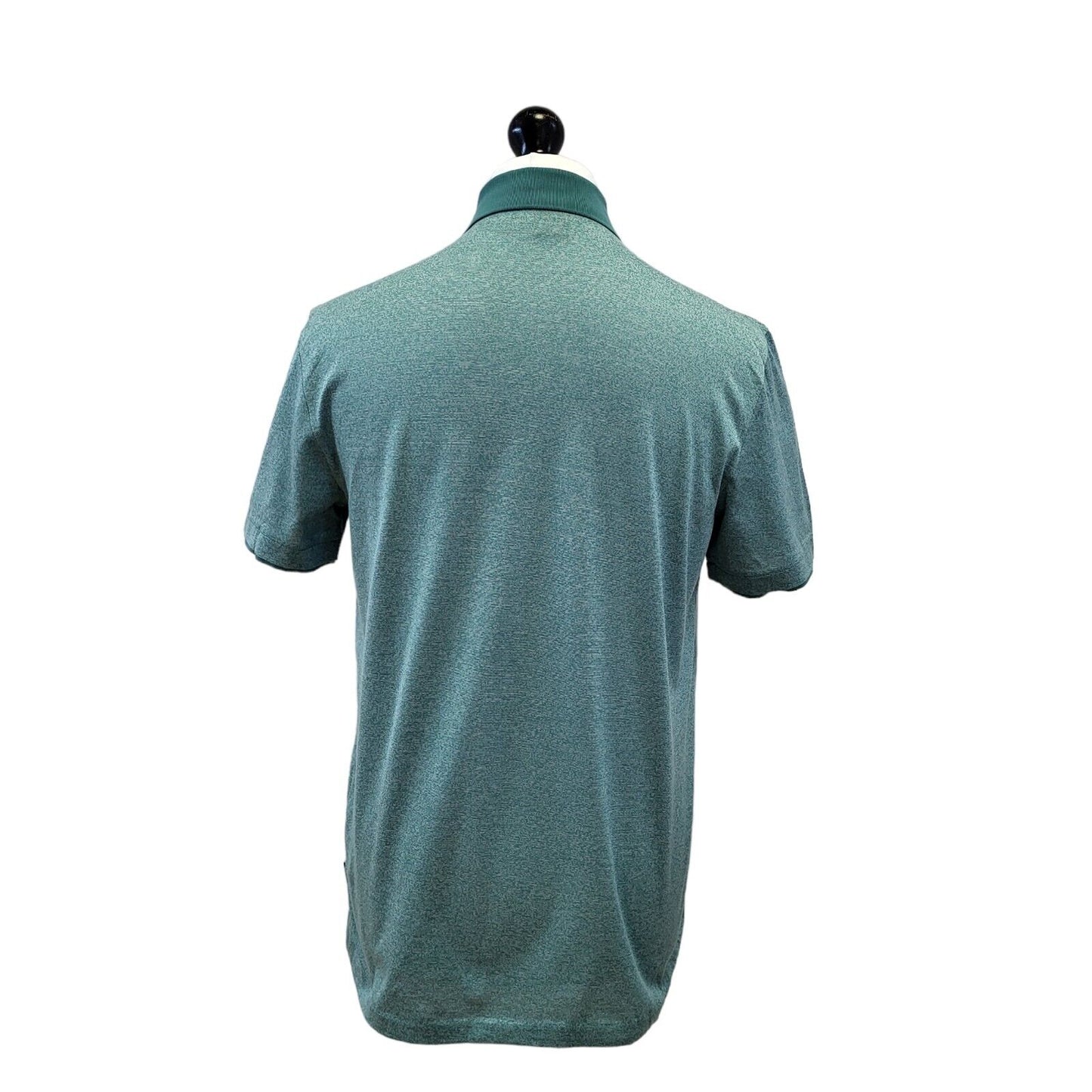 Hugo Boss Green Short Sleeve Polo Shirt Mens Uk L EU 54 G336