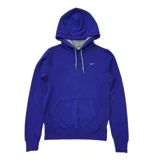 Nike Indigo Drawstring Sweatshirt Hoodie Women's  Uk S 8 H94