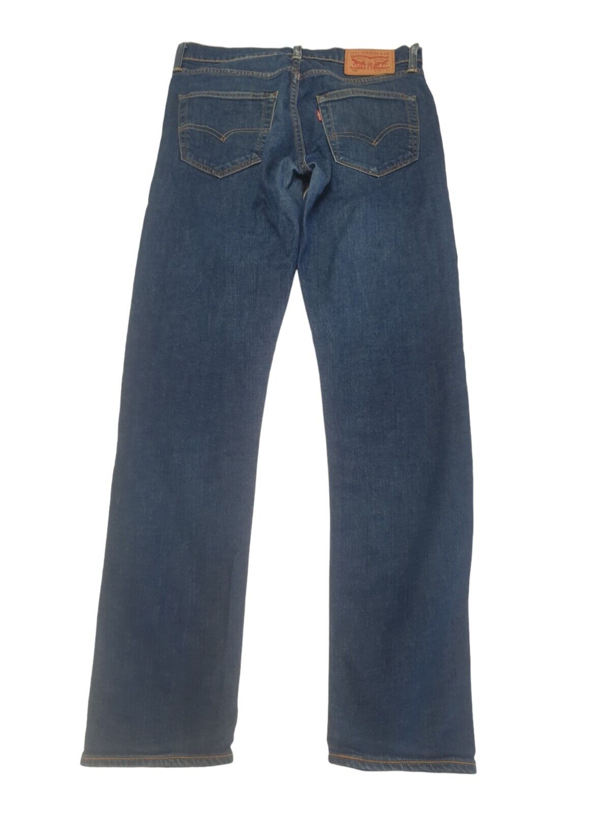 Levi's 508 Dark Blue Straight Slim Denim Jeans Men's S W30 L32 H206