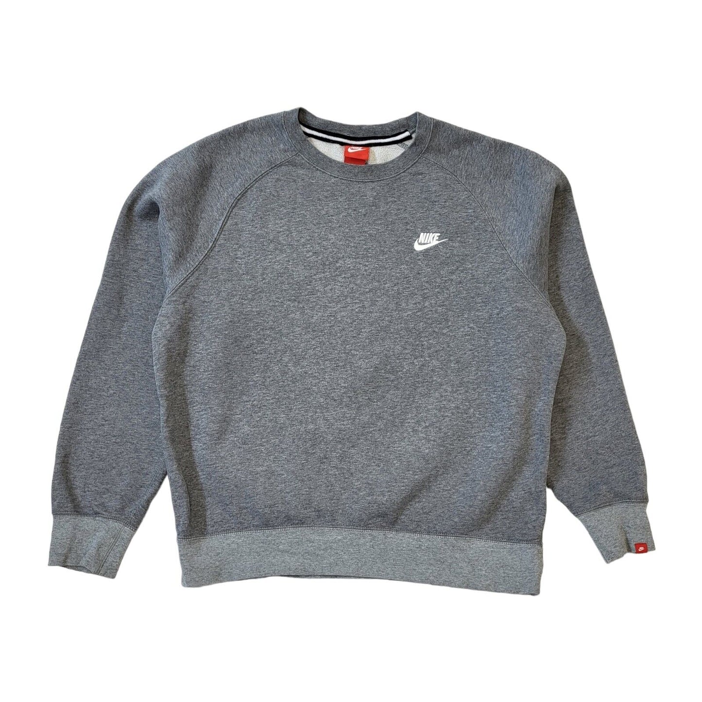 Nike  Y2K Sweatshirt Crew Neck Grey Mens UK L EU 54 G146