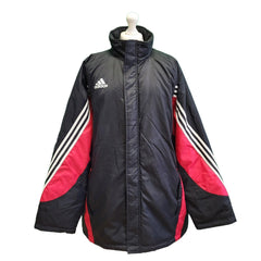 Adidas Black Red Over-sized Zipped Sport Jacket Men's uk M eu 50 H69