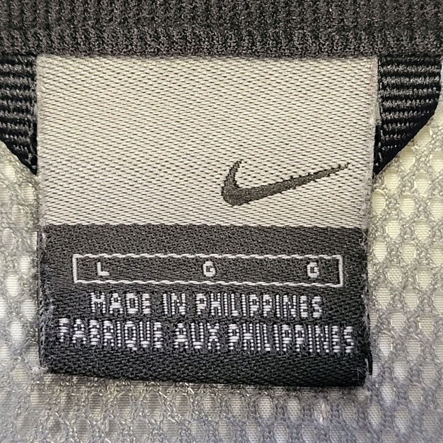 Nike Grey Black Zipped Sport Jacket Men's uk L eu 54 H283