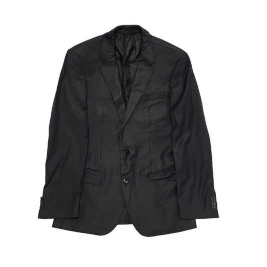 Hugo Boss Black Stretch Collared Suit Blazer Jacket uk Men's XS H728