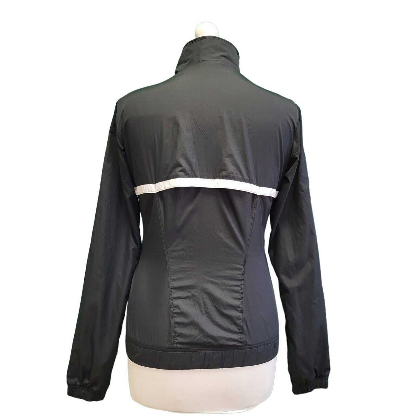 Nike Black Long Sleeve Tracksuit Track Jacket Women's UK S 8 EU 36 G903