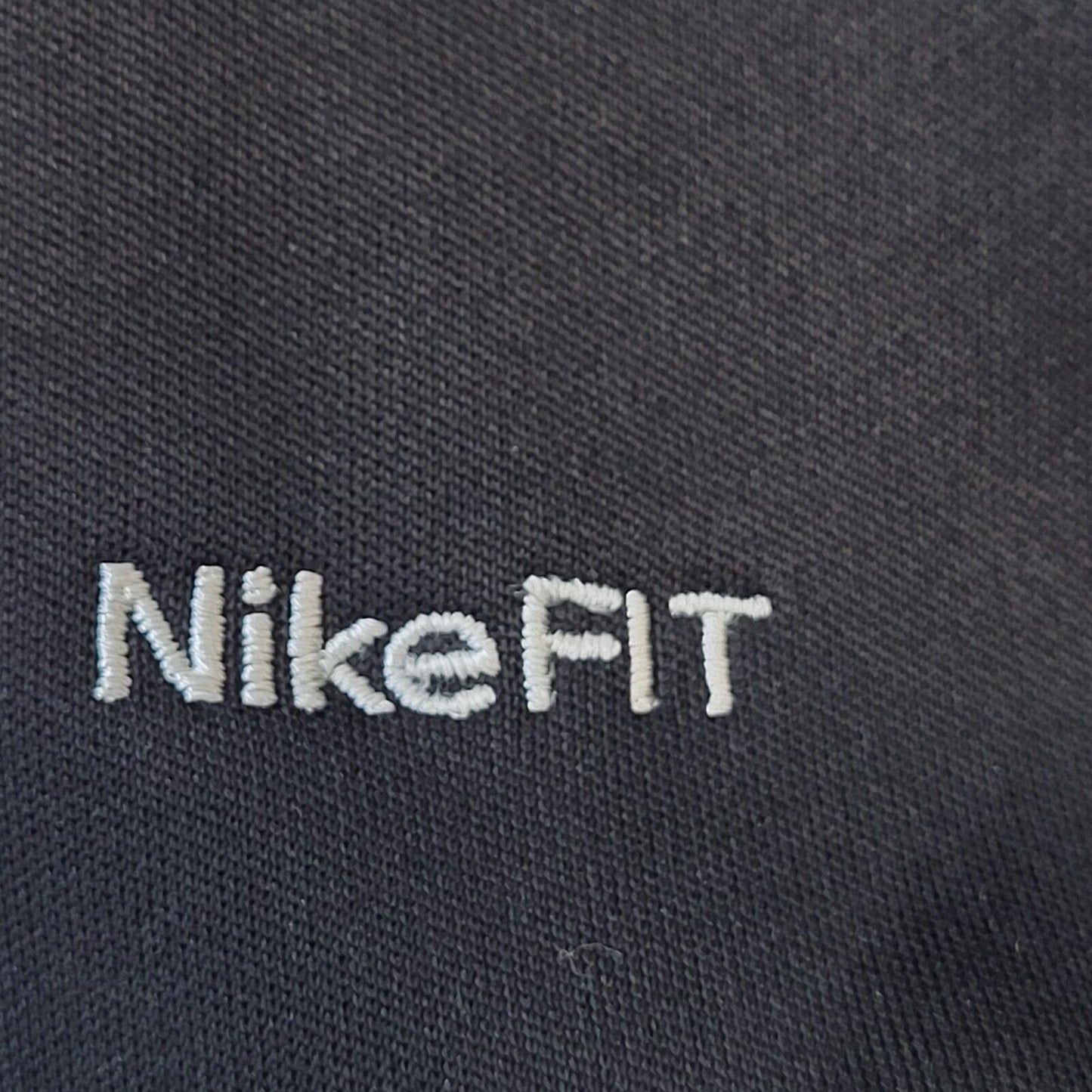Nike Black Retro 1/4 Zip Long Sleeve Casual Sweatshirt Men's Uk L Eu 54 G857