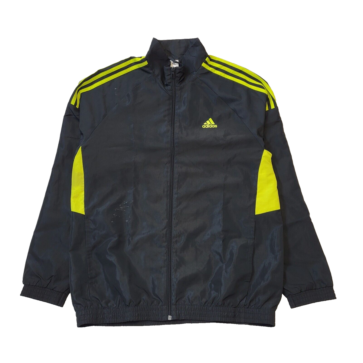 Adidas Black Long Sleeve Sports Track Jacket Men's UK L EU 54 H293