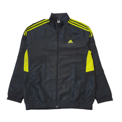 Adidas Black Long Sleeve Sports Track Jacket Men's UK L EU 54 H293