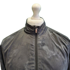 Adidas Golf Grey Zipped Sport Jacket Men's uk L eu 54 H270