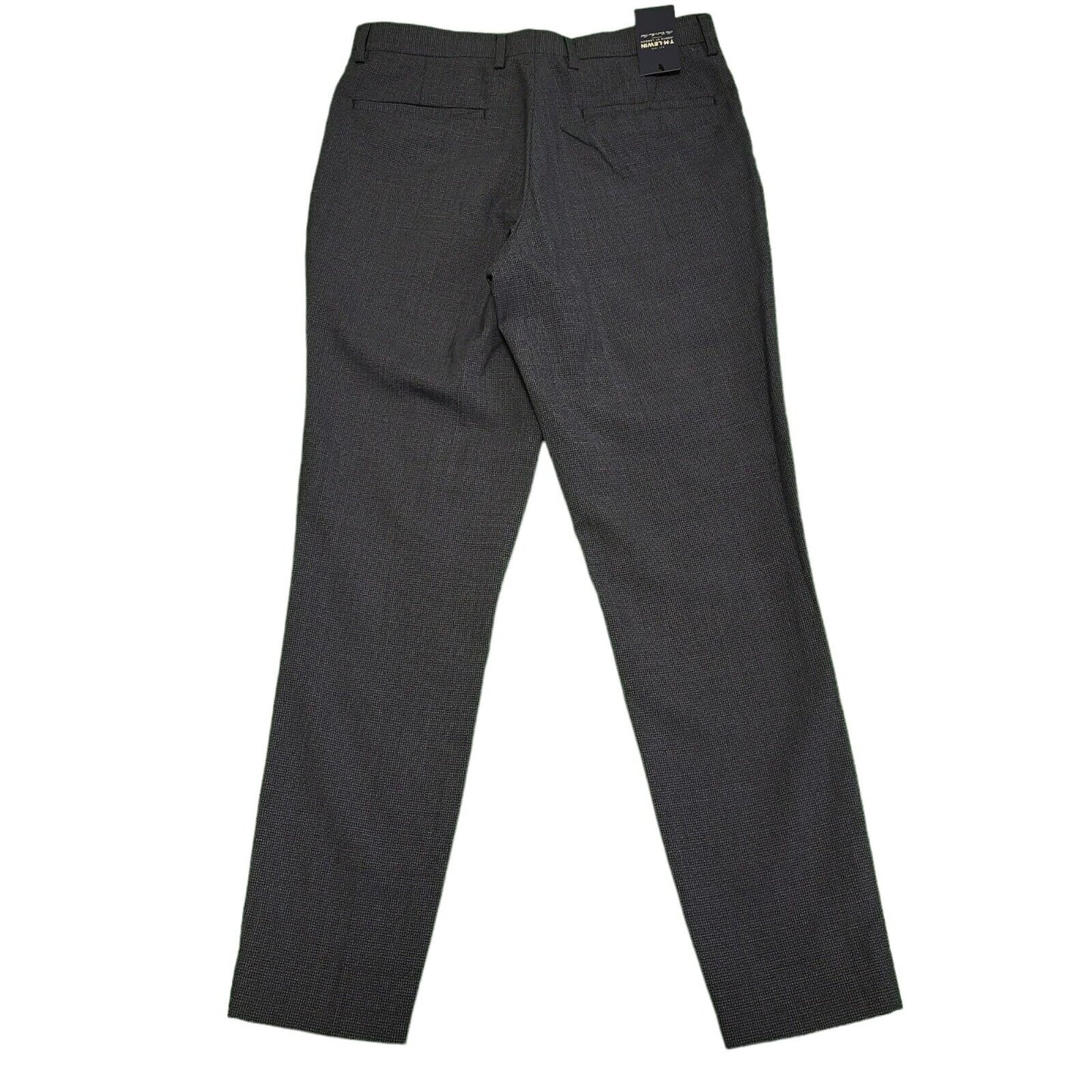 T.M.Lewin Blue Zipper Fly Tapered leg Dress Trousers Men's uk S W30 L30 H544