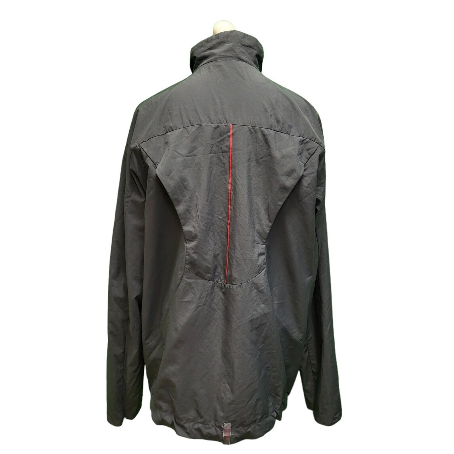 Reebok Grey Long Sleeve Windbreaker Track Jacket UK Men's XL H733