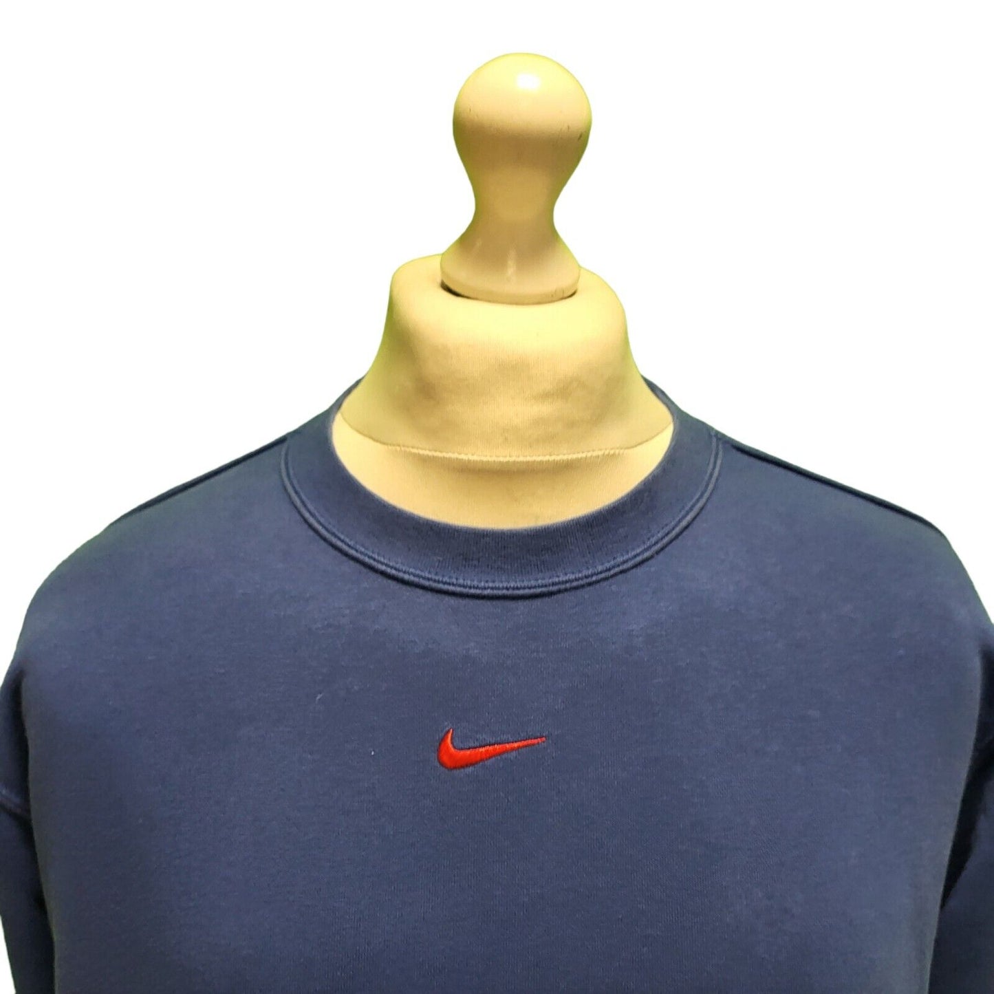 Nike Blue Long Sleeve Casual Sports Sweatshirt Men's  UK L H159
