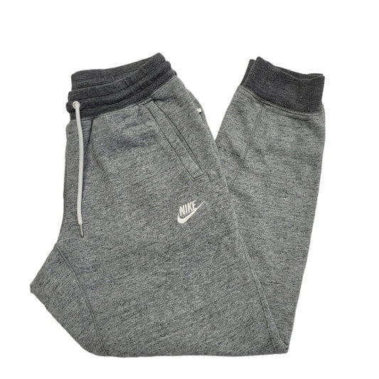 Nike Grey Drawstring Tapered Jogging Bottoms Men's uk M W32 L30 H533