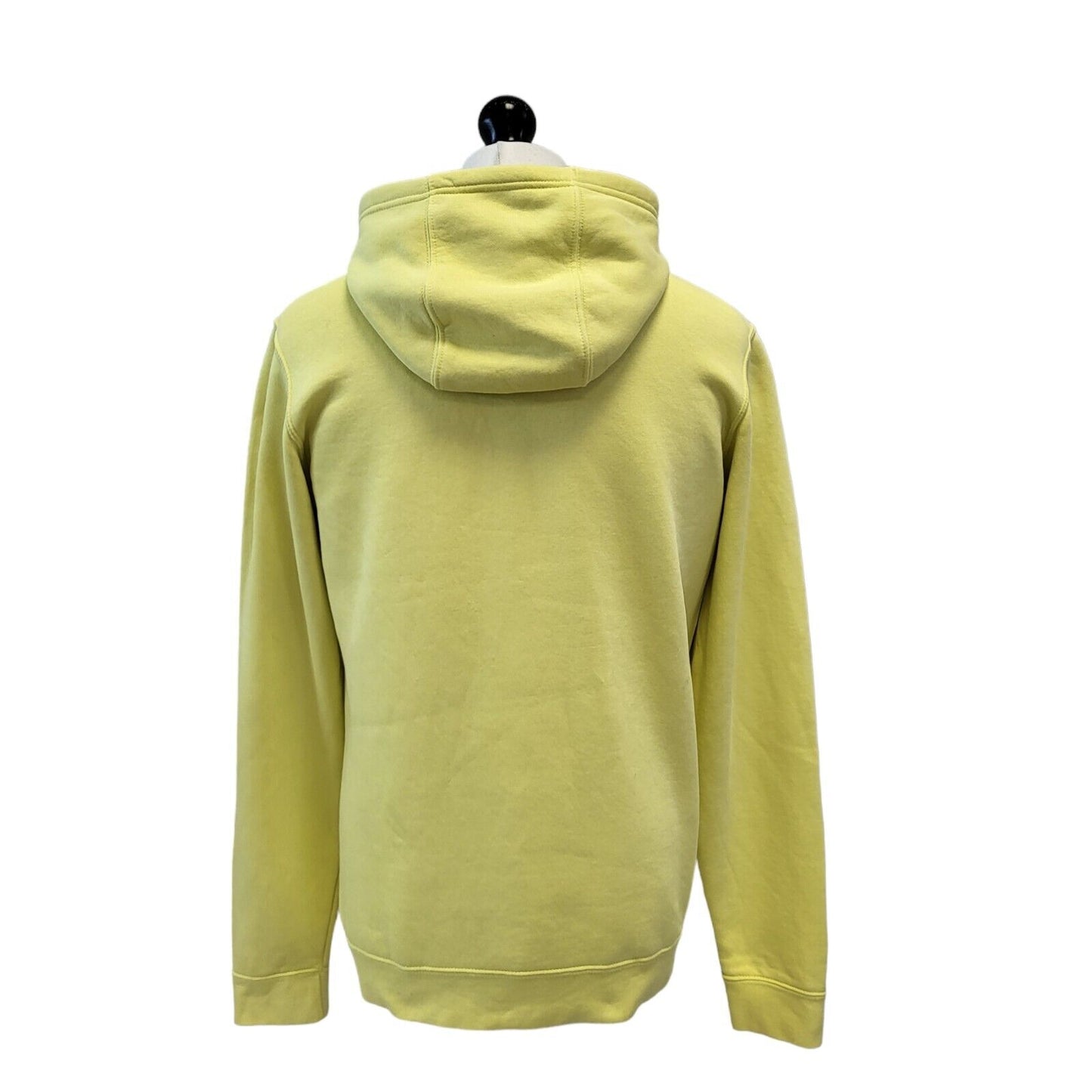 Nike Yellow Drawstring Pullover Sweatshirt Hoodie Uk Men's Medium G465