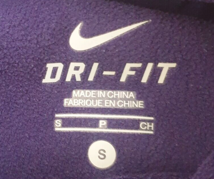 Nike Dri-fit Purple Tracksuit Track Women's Jacket Uk S 8 G944