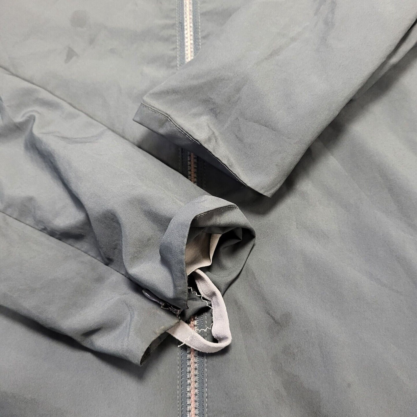 Reebok Grey Long Sleeve Windbreaker Track Jacket UK Men's XL H733